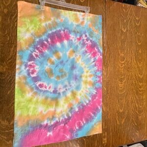 Colorful Tie-Dye Pillowcase